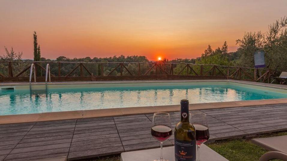 Agriturismo Poggio Bonelli Castelnuovo Berardenga Bagian luar foto