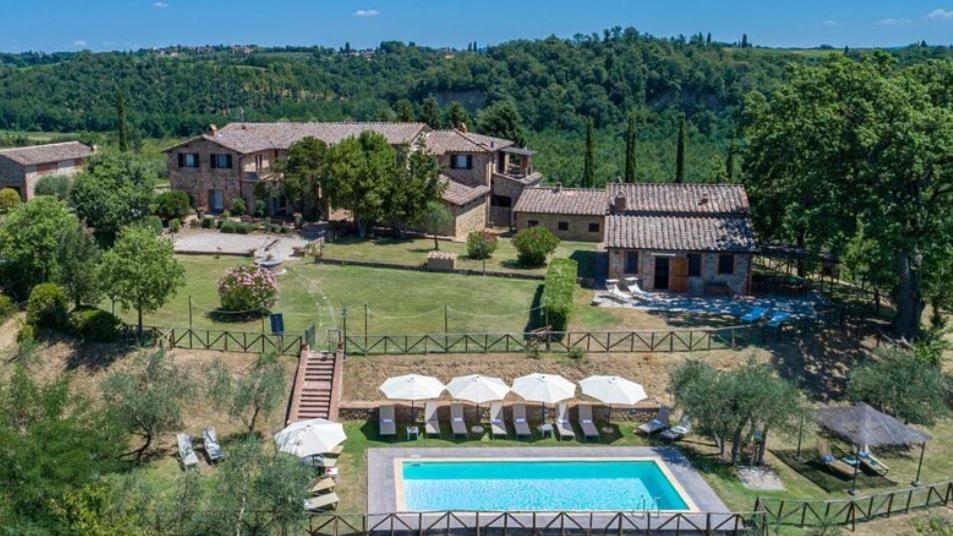 Agriturismo Poggio Bonelli Castelnuovo Berardenga Bagian luar foto