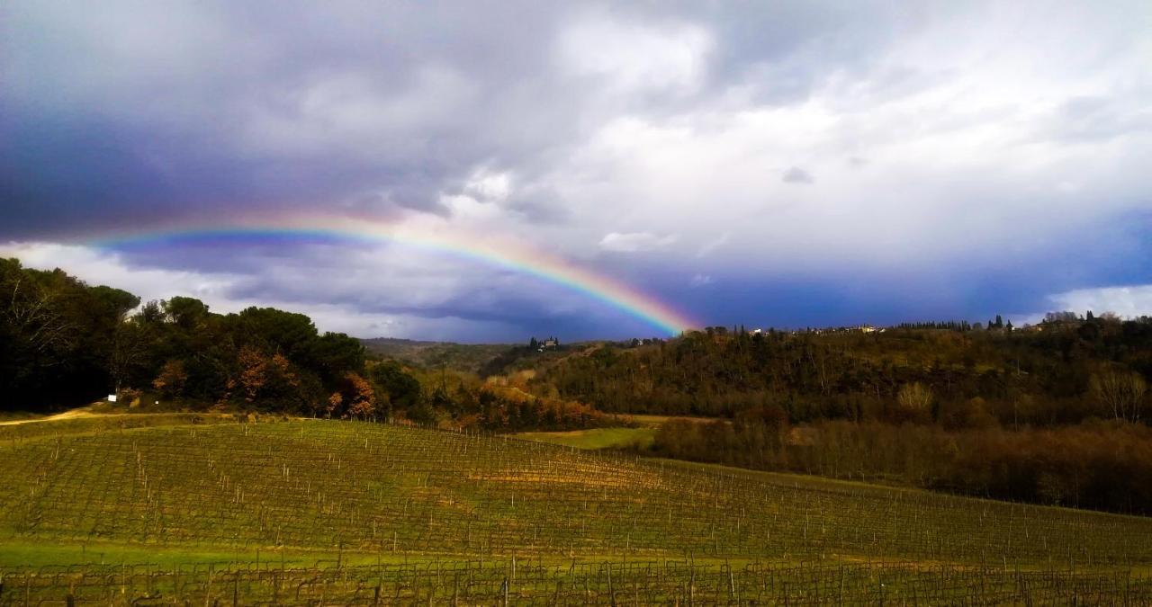 Agriturismo Poggio Bonelli Castelnuovo Berardenga Bagian luar foto